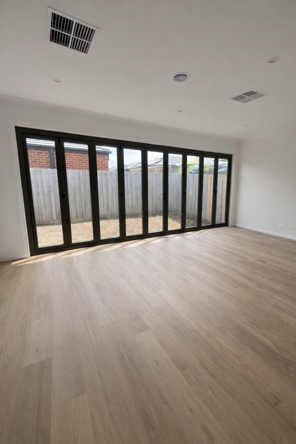 After hybrid flooring installation in Melbourne