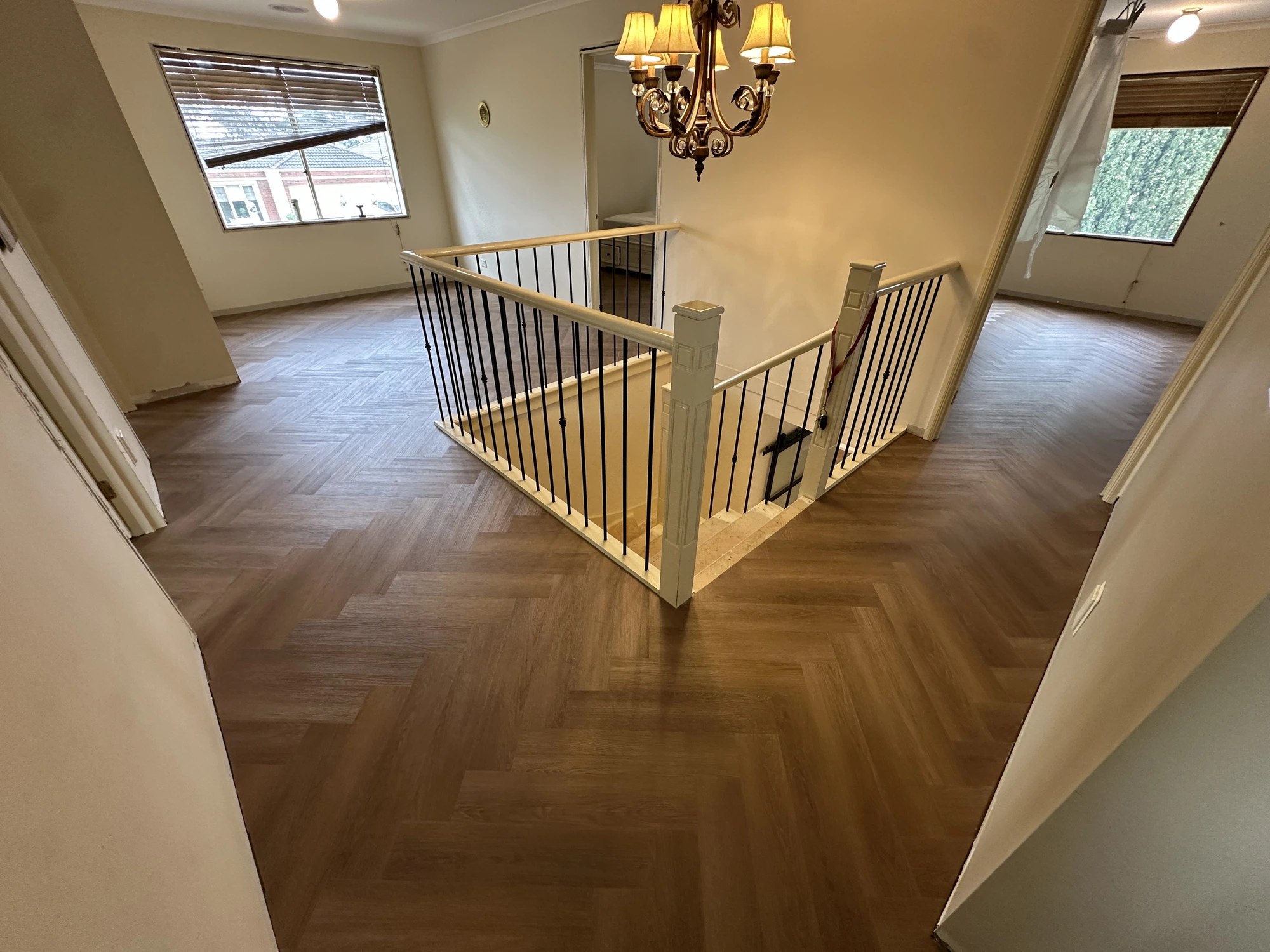 Completed hybrid flooring installation in Melbourne — photo 1