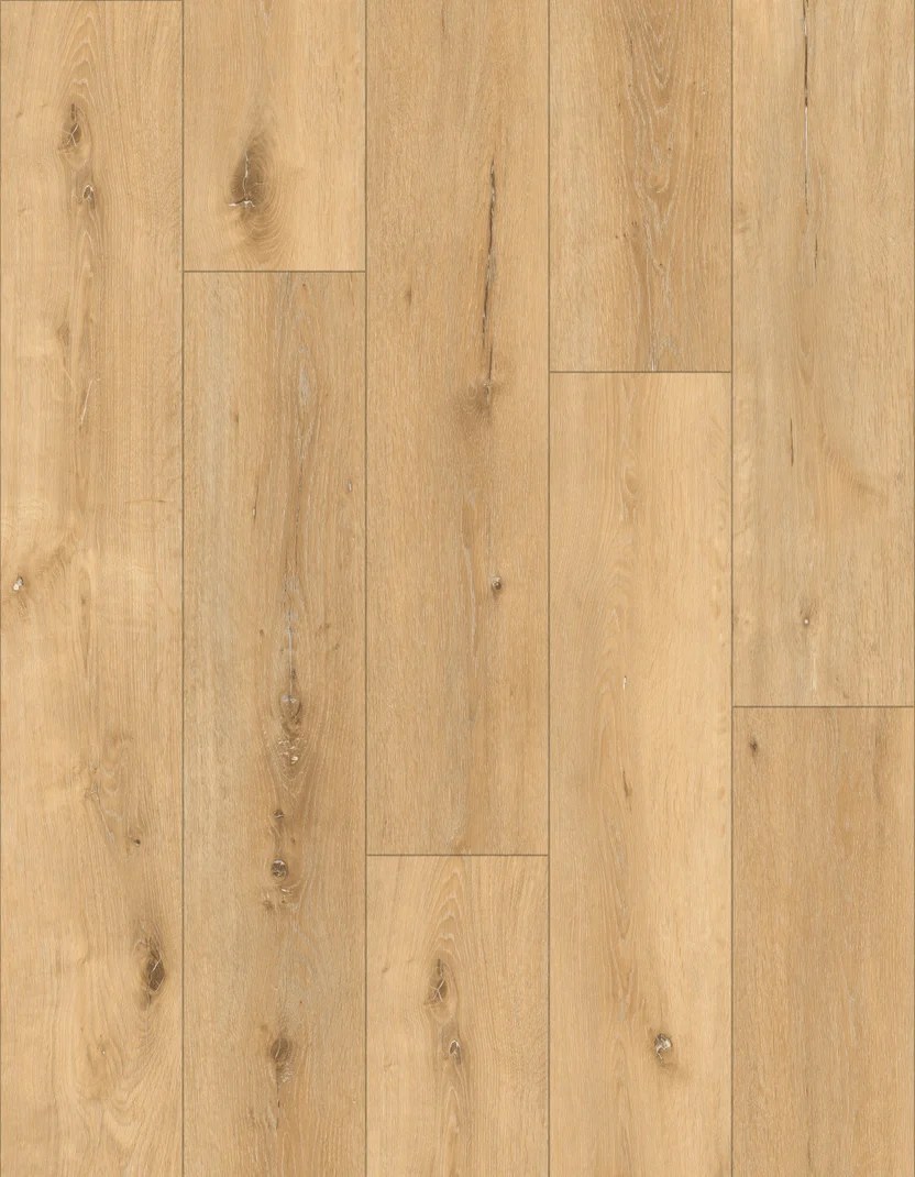 Natural Oak hybrid flooring